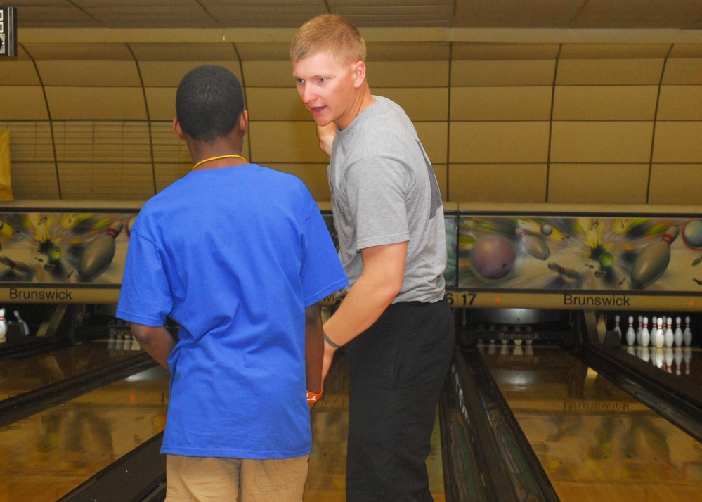 First Strike Bn spares time for student bowlers