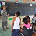 Medical training exercise in Guinea Grass, Belize