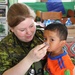 Medical training exercise in Guinea Grass, Belize