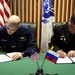 US Coast Guard and the Kamchatka Border Guard Directorate of the Federal Security Service of the Russian Federation sign a joint agency protocol document