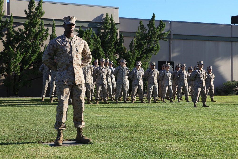 3rd MAW Morning Colors Ceremony