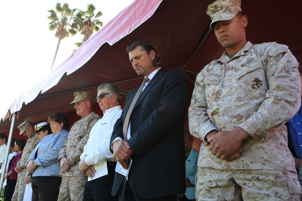 3rd MAW Morning Colors Ceremony