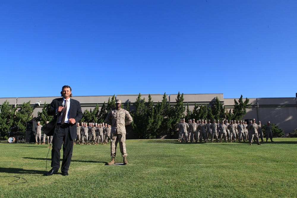 3rd MAW Morning Colors Ceremony