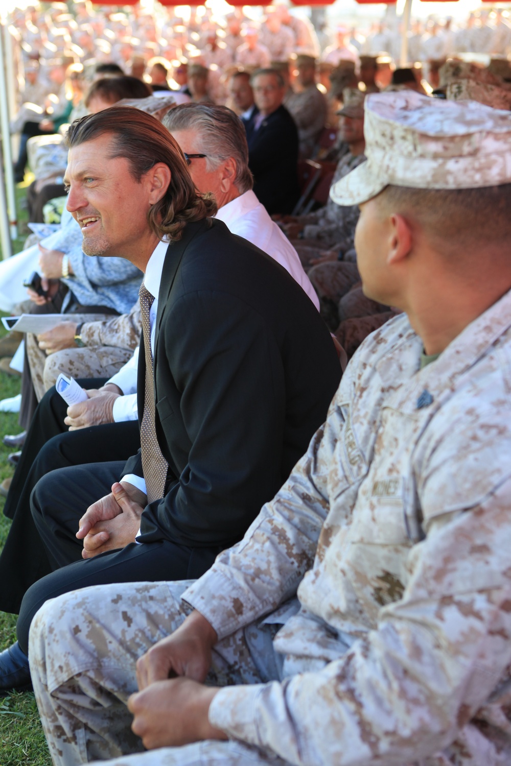 3rd MAW Morning Colors Ceremony