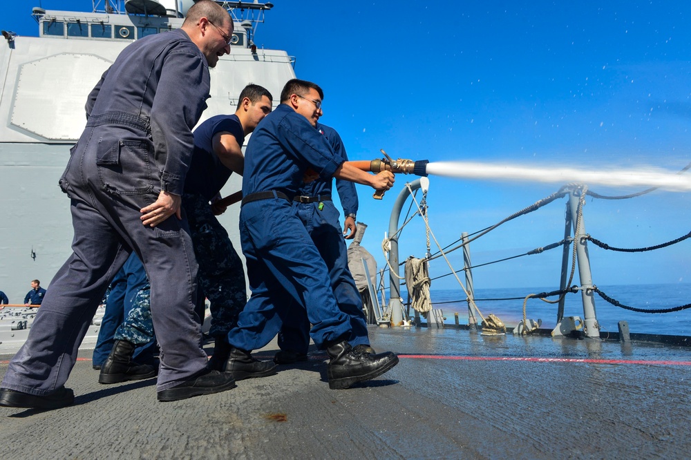 USS Monterey operations