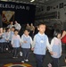 Children visit USS Peleliu