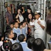 Children visit USS Peleliu