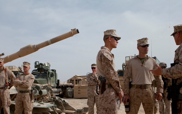 Lt. Gen. Neller Battlefield Circulation, FOB Shir Ghazay