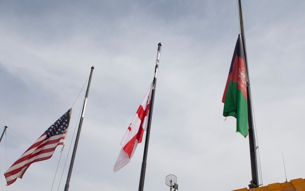 Lt. Gen. Neller Battlefield Circulation, FOB Shir Ghazay