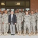 Retired Sgt. Maj. of the Army Robert E. Hall visits 108th ADA BDE senior enlisted