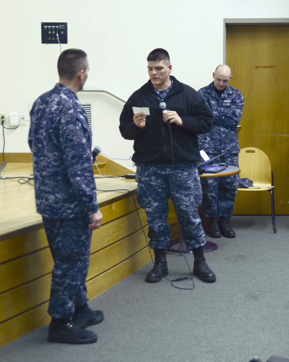 Master chief petty officer of the Navy visits Naval Station Everett