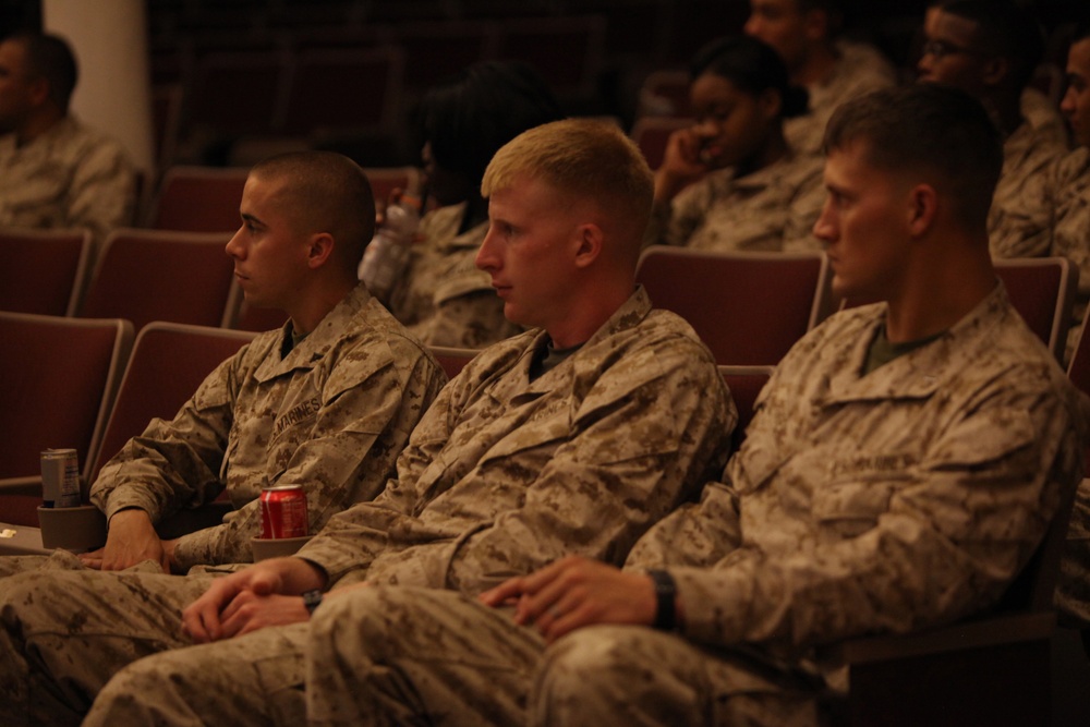 Communications Marines learn to fight workplace violence