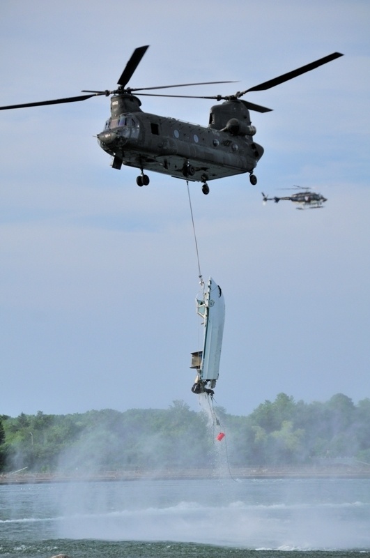 CH-47s delivered to Army Guard Flight Facility in Rochester, April 22