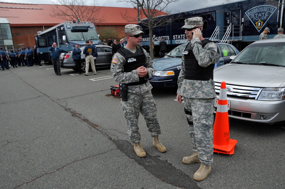 Mass. National Guard supports search for bombing suspect