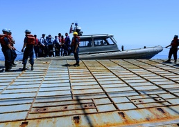 USS Carter Hall participates in PASSEX