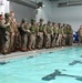 Reservists hit the pool in preparation for upcoming deployment