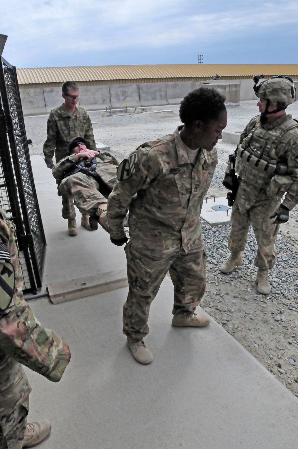 Combat medics sharpen skills during mass casualty exercise