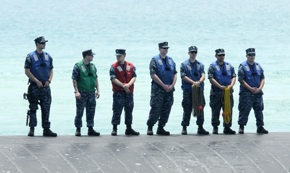 USS Bremerton operations