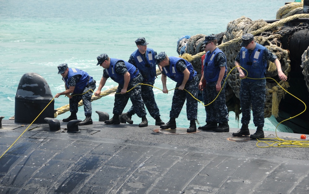 USS Bremerton operations