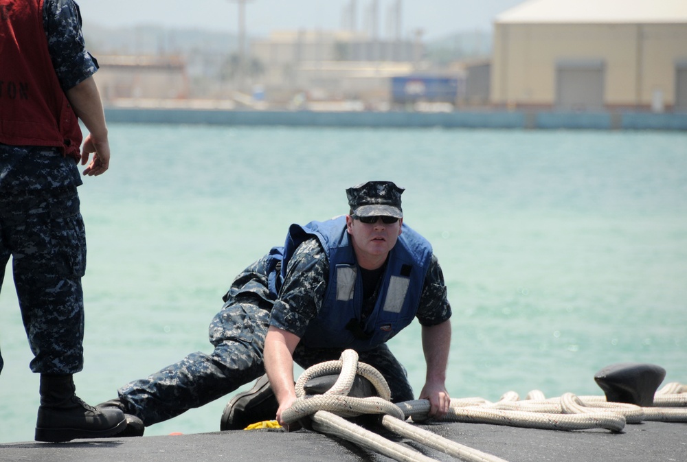 USS Bremerton operations