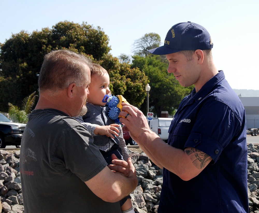 Coast Guard Cutter Waesche returns home