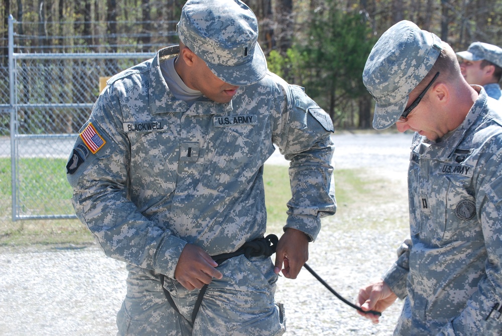 NC Guard assists NC State ROTC cadets with training
