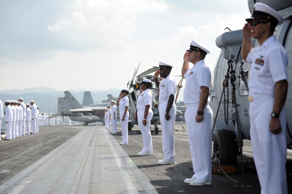 USS John C. Stennis activity