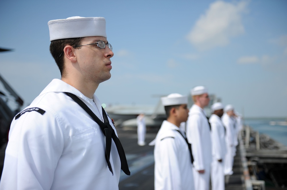 USS John C. Stennis activity