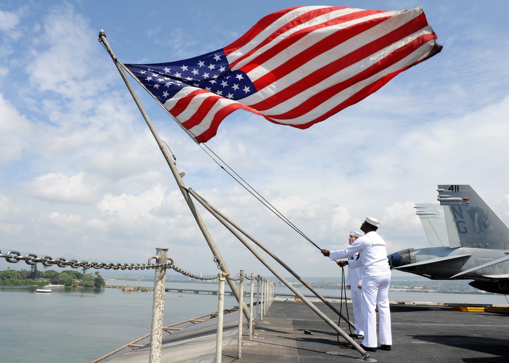 USS John C. Stennis activity