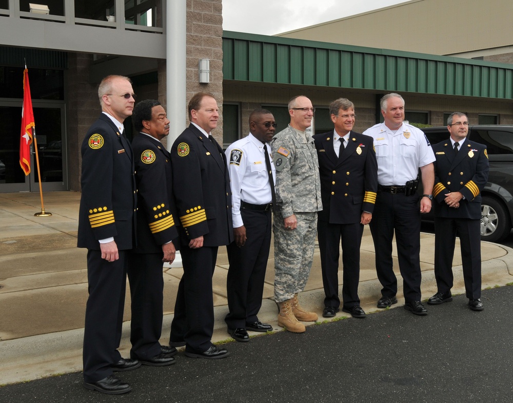 NC National Guard adjutant general awards civilian agencies for support