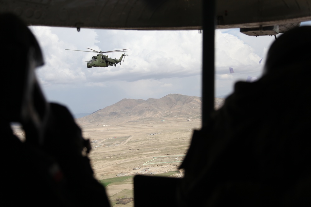 Ghazni leaflet drop