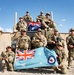 Royal Australian Air Force security forces conduct dismounted patrol