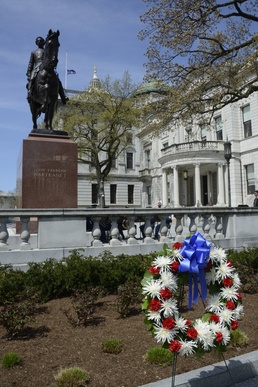 John F. Hartranft rededication ceremony