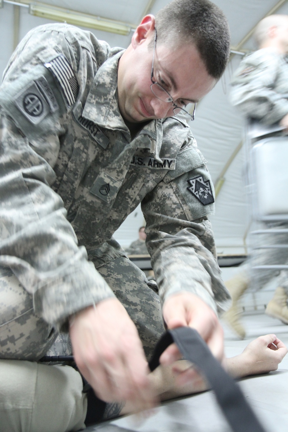Soldiers retrain combat lifesaving skills