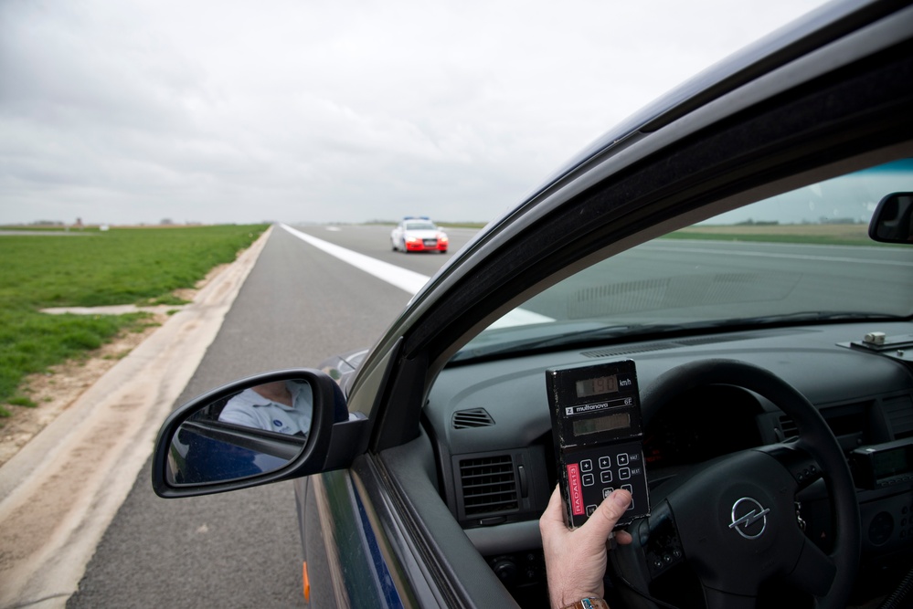 Belgian Police and PMO speedometer calibration