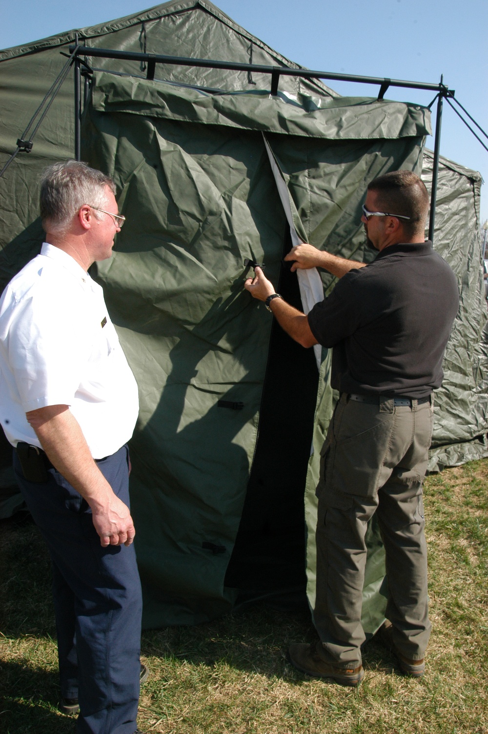 Fire department considers purchase of temperature-sensitive tent