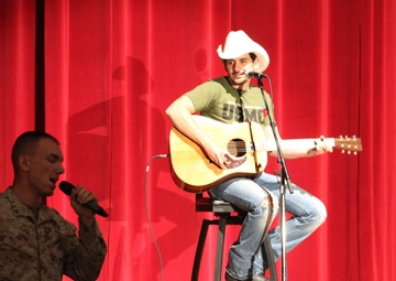 Brad Paisley performs at MCAS Miramar