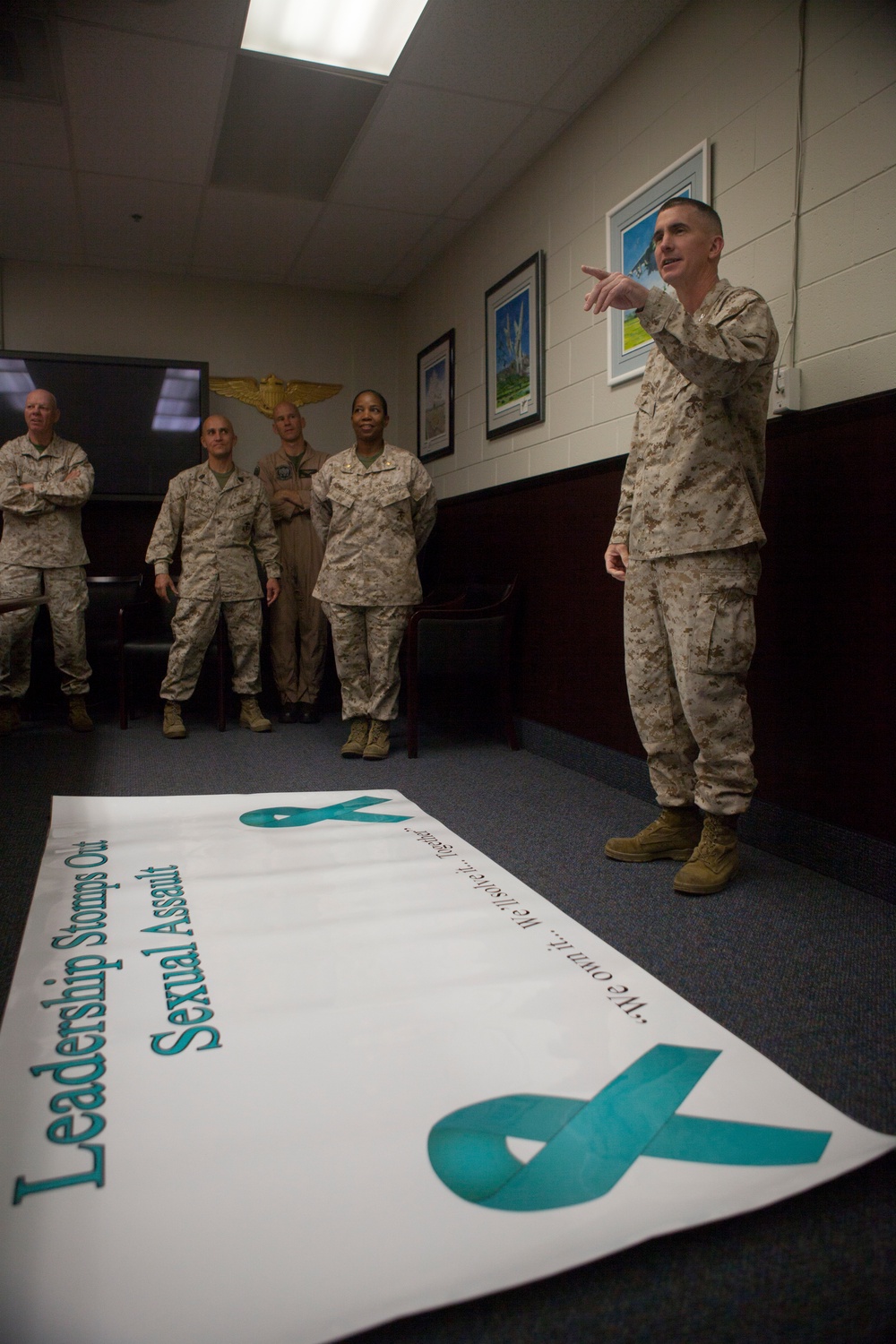 Leadership puts a stomp to sexual assault in the Corps