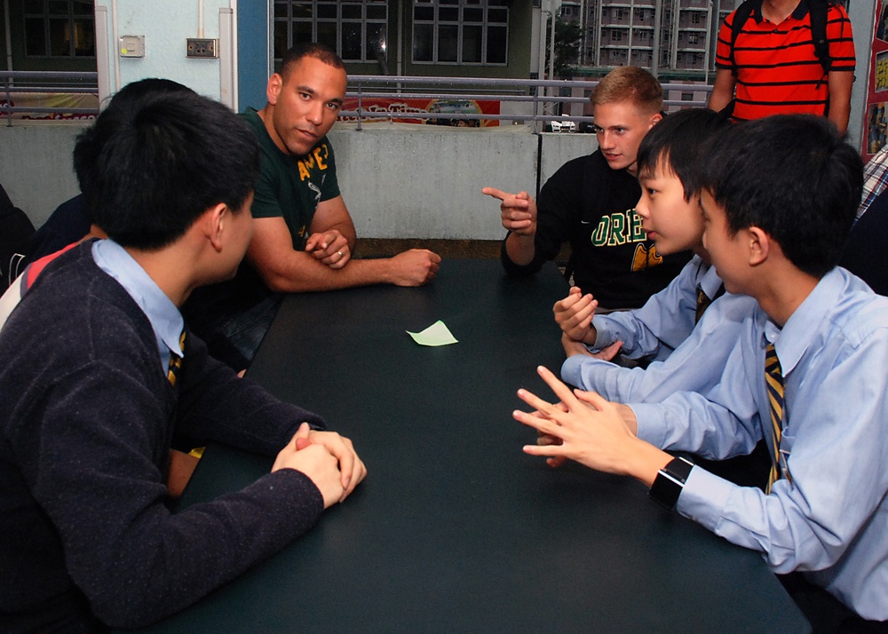 USS Green Bay performs community service in Hong Kong