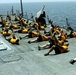 USS Shoup petty officers conduct physical training