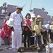 Visitors tour USNS Salvor in Vietnam