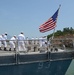 Opening ceremony of a naval engagement activity