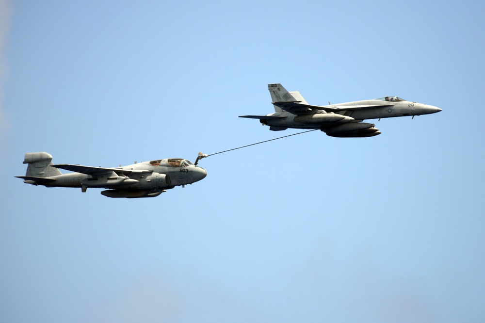 Refueling exercise