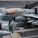 Aircraft washdown aboard USS Nimitz