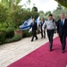 Defense secretary in Israel