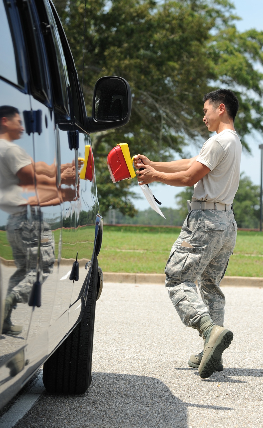 Exercise at Keesler Air Force Base