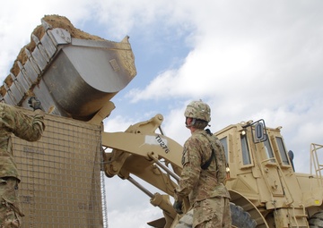 864th Engineer Battalion builds an explosive ordnance pit