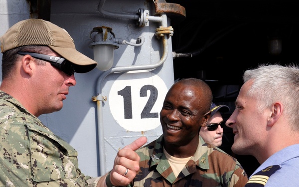 Liberian Coast Guard, French Navy conduct joint anti-piracy training