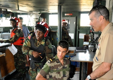 Liberian Coast Guard, French Navy conduct joint anti-piracy training