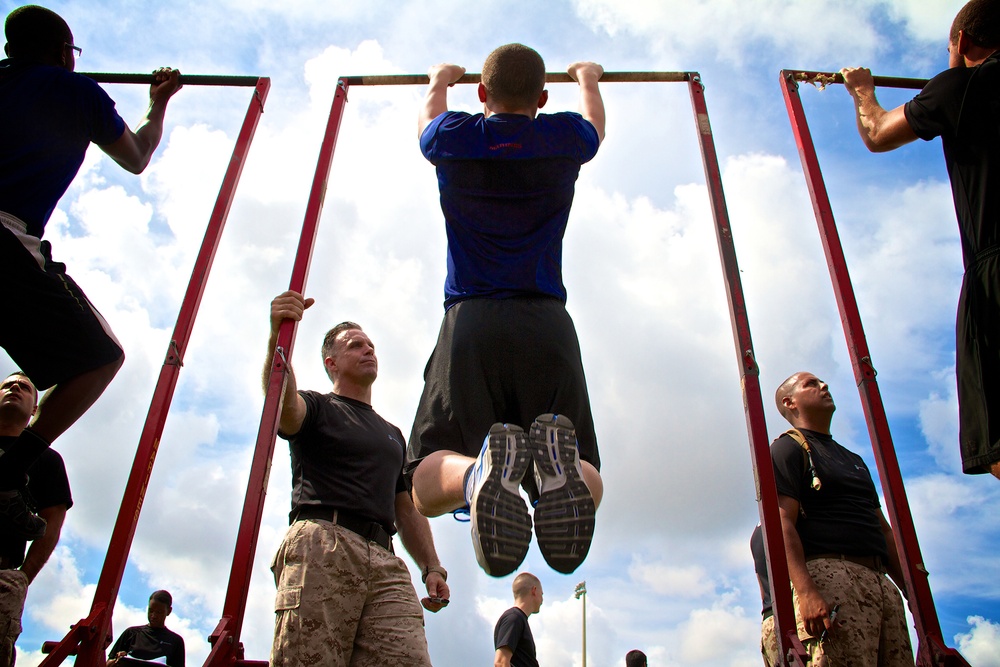Future Marines in South Florida prepare for boot camp